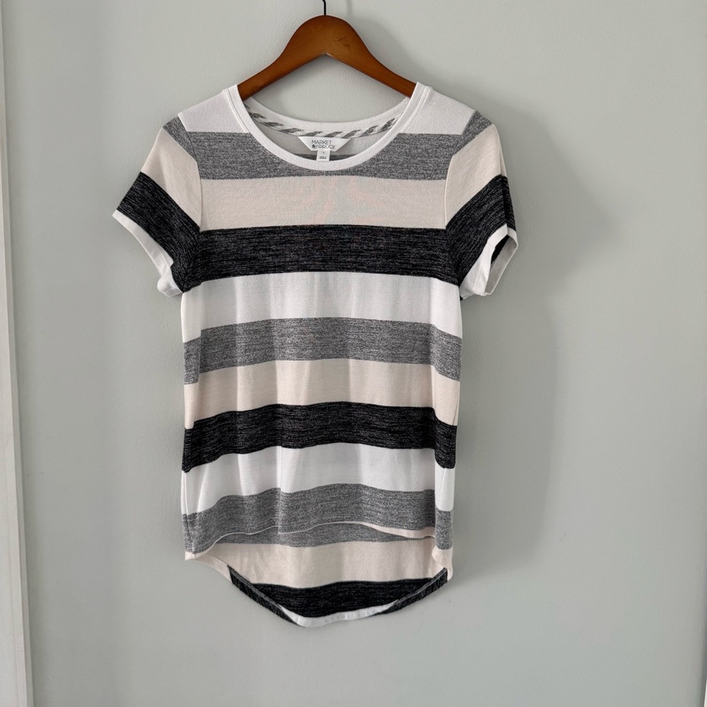 Market & Spruce Striped Short Sleeve Tee